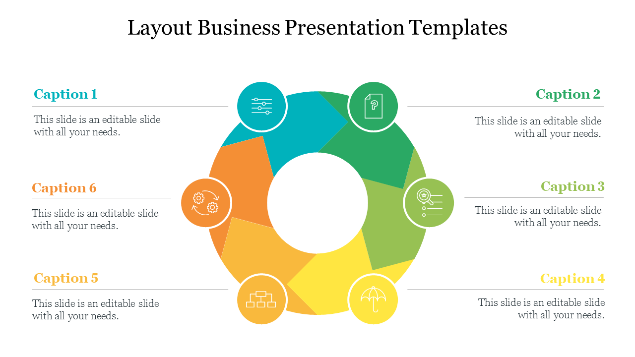 Layout Business Presentation Templates